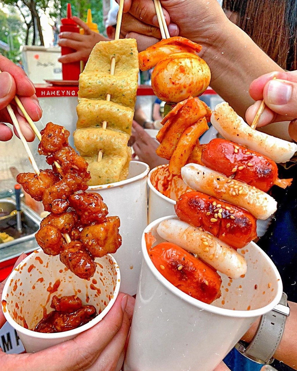 mouth-watering snacks on nguyen hue pedestrian street available at low prices picture 4