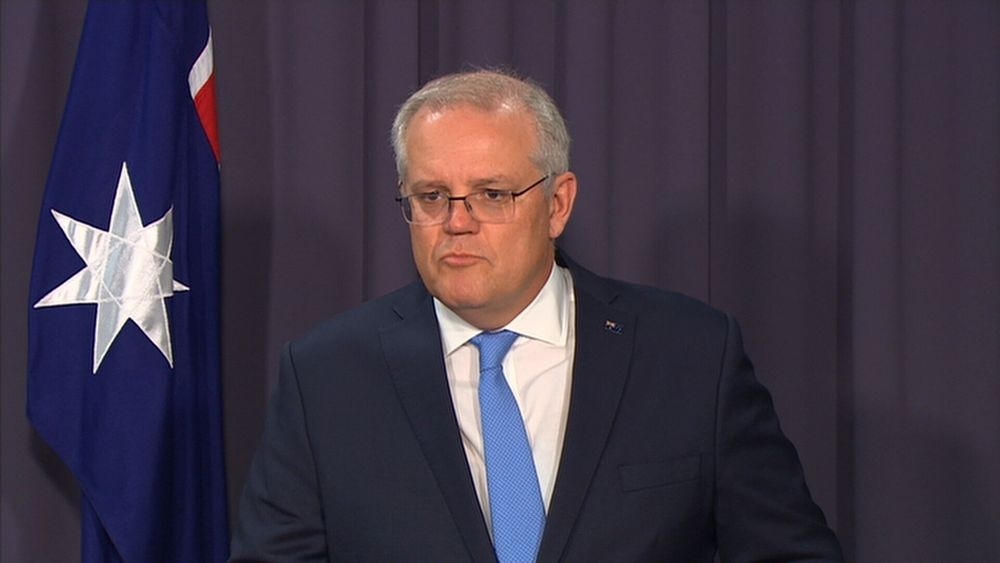 Thủ tướng Australia Scott Morrison sẽ là nhà lãnh đạo nước ngoài đầu tiên gặp mặt Thủ tướng Nhật Bản Yoshihide Suga. Nguồn: 9News.