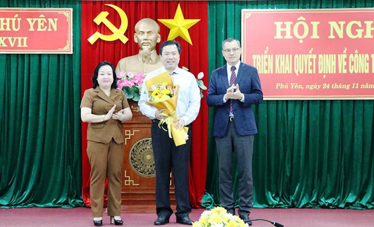 Phú Yên điều động, bổ nhiệm nhiều cán bộ chủ chốt