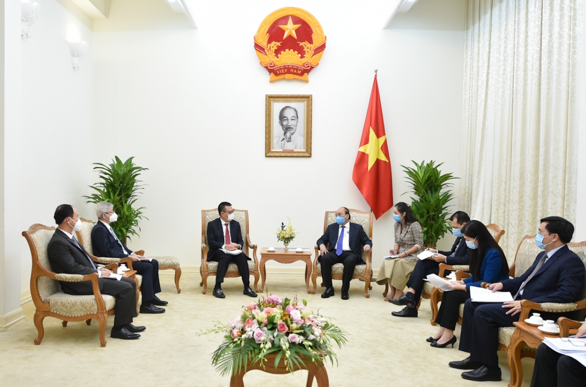 pm phuc expects thai group s expanded investment in vietnam picture 1