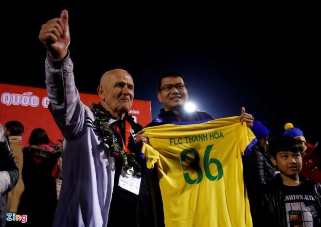 Serbian coach Petrovic comes back to lead Thanh Hoa FC