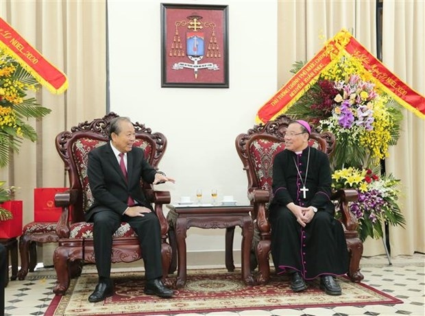 deputy pm extends christmas greetings to catholics picture 1