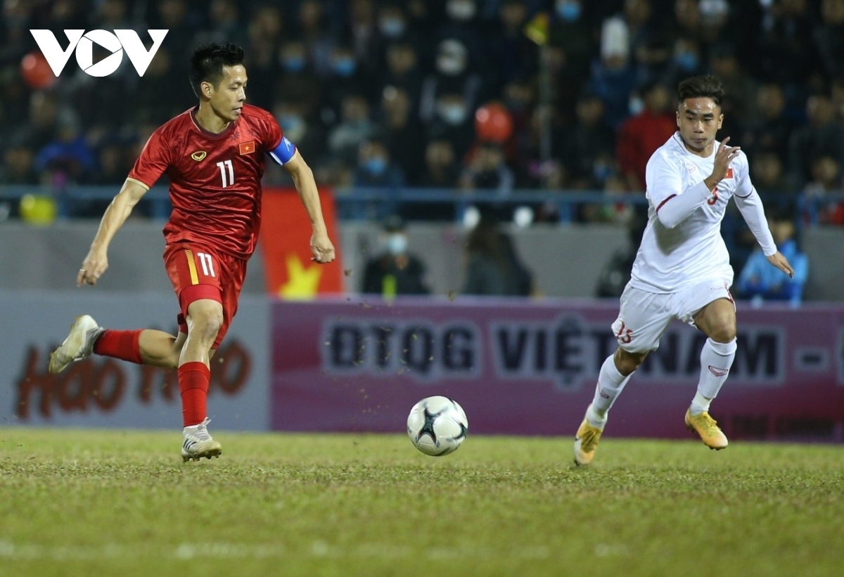 Đội hình ĐT Việt Nam và U22 Việt Nam sẽ có nhiều thay đổi so với trận đấu tại Cẩm Phả. (Ảnh: Chi Chi)