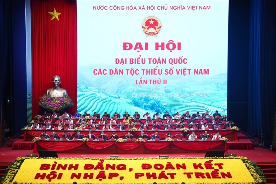 Dai hoi dai bieu cac dan toc thieu so viet nam lan ii hoa vao dong chay 54 dan toc anh em hinh anh 1