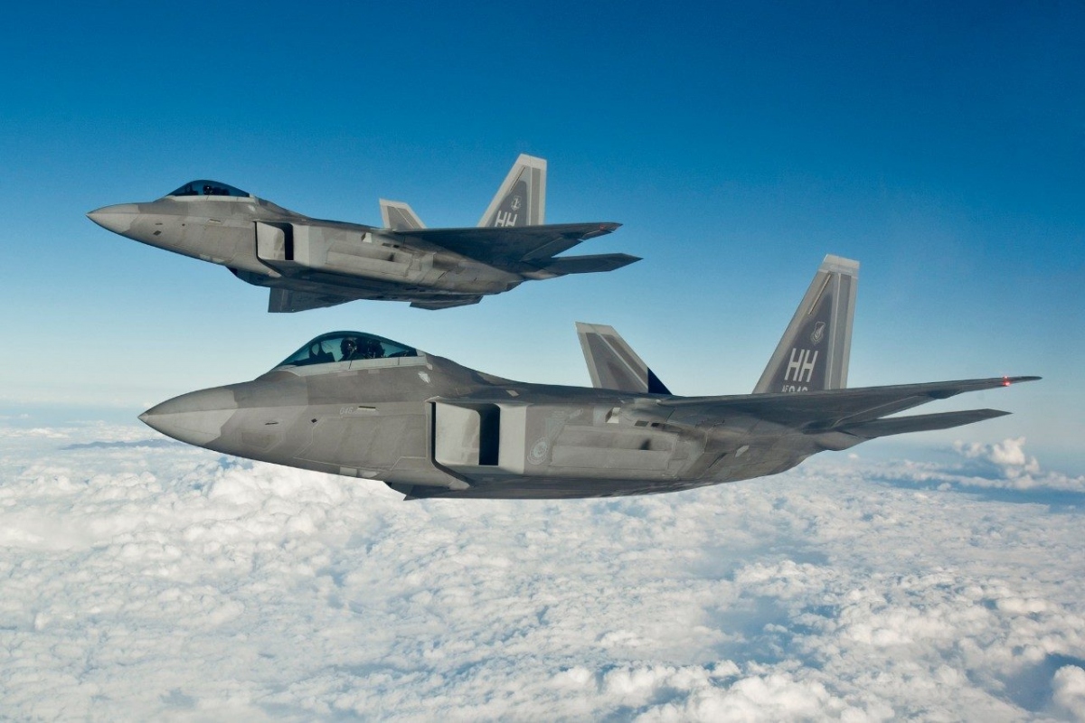 Tiêm kích F-22. Ảnh: Lockheed Martin.