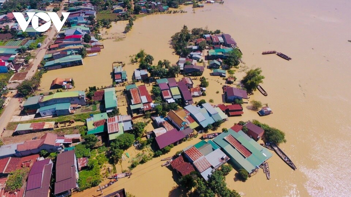 dak lak, dak nong provinces endure serious flooding despite halt in rain picture 1