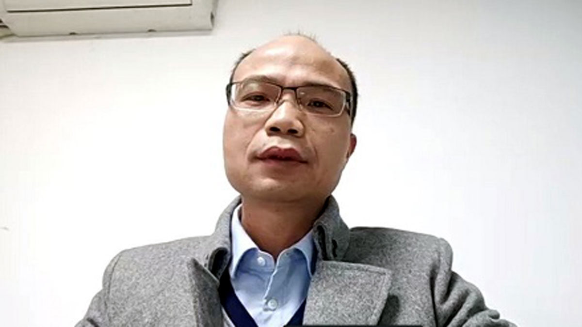Ông Linh Phong, Tổng Giám đốc Công ty Hữu hạn Thương mại Hội chợ Triển lãm Việt Nam - Trung Quốc tại Quảng Tây