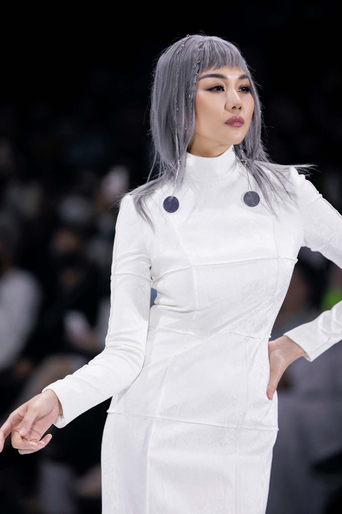 tan hoa hau Do thi ha lan dau catwalk trong show cua cong tri tai tuan le thoi trang hinh anh 13