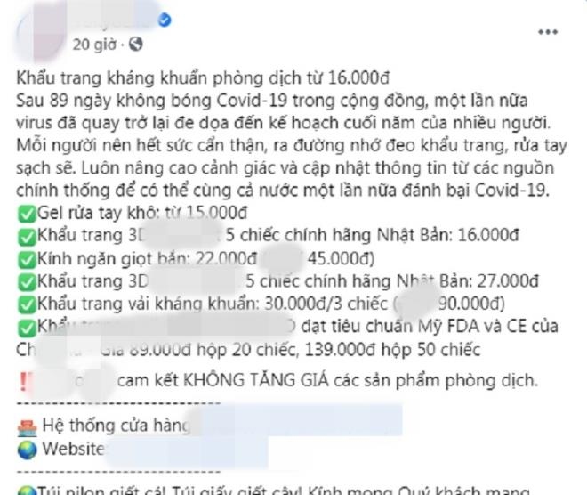 covid-19 xuat hien, cho mang lai nhon nhip ban khau trang hinh anh 1