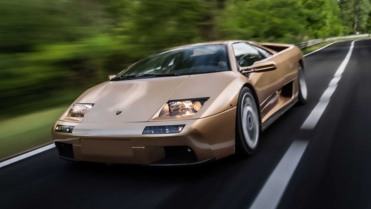 Cận cảnh Lamborghini Diablo phiên bản kỷ niệm sinh nhật lần thứ 30 