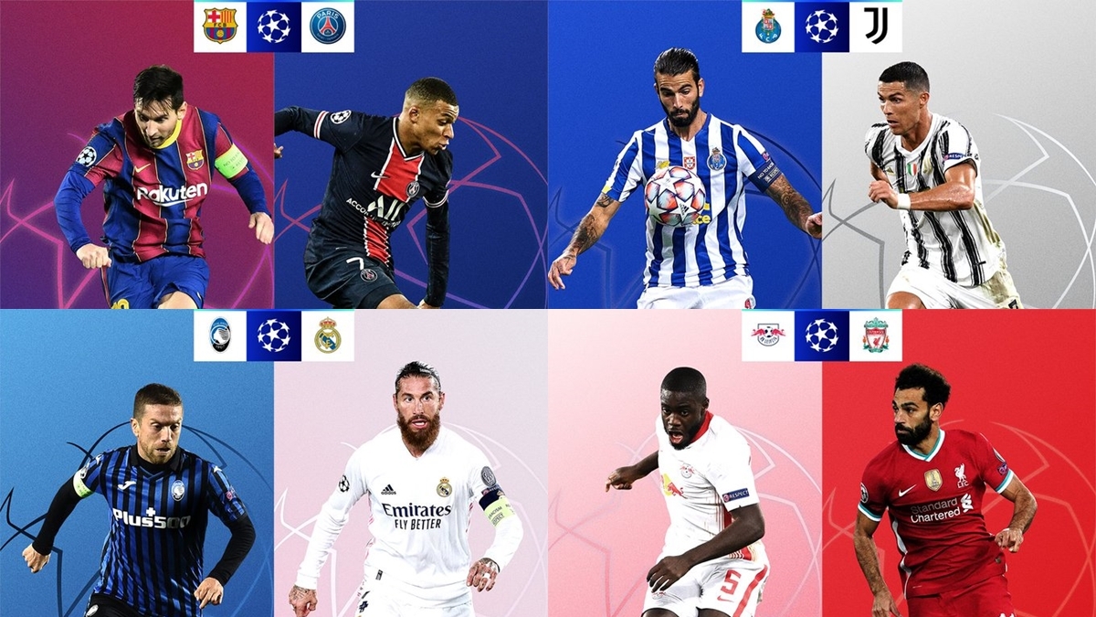 Nhận định và dự đoán cơ hội đi tiếp của các CLB ở vòng 1/8 Champions League 2020/2021