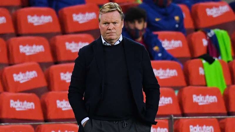 hlv koeman cay dang thua nhan barca het cua vo dich la liga hinh anh 1