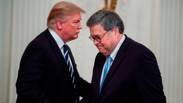 tong thong trump noi bo truong tu phap william barr se tu chuc truoc giang sinh hinh anh 1