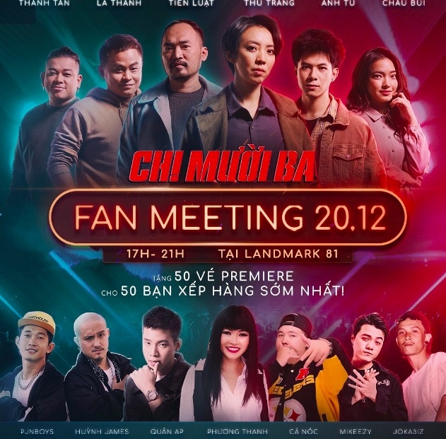 chi muoi ba to chuc fan meeting cho 500 anh em, du doan gay bao lon tai sai gon hinh anh 1