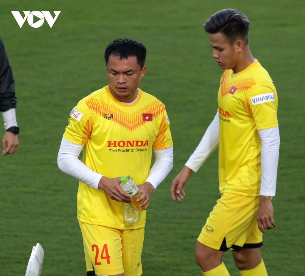 Văn Việt đặt mục tiêu tham dự AFF Cup hoặc vòng loại World Cup cùng ĐT Việt Nam. (Ảnh: Trần Tiến).