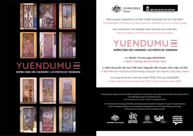 yuendumu doors introduces australia s aboriginal culture to hanoians picture 1 yuendumu doors introduces australia s aboriginal culture to hanoians picture 1