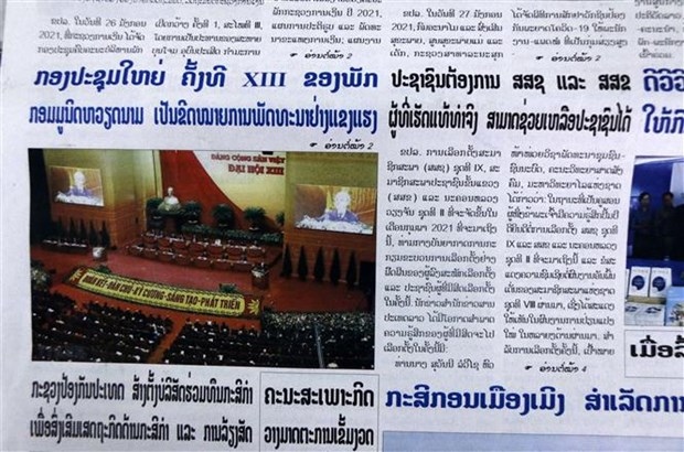 13th congress marks cpv s strong development lao newspaper picture 1