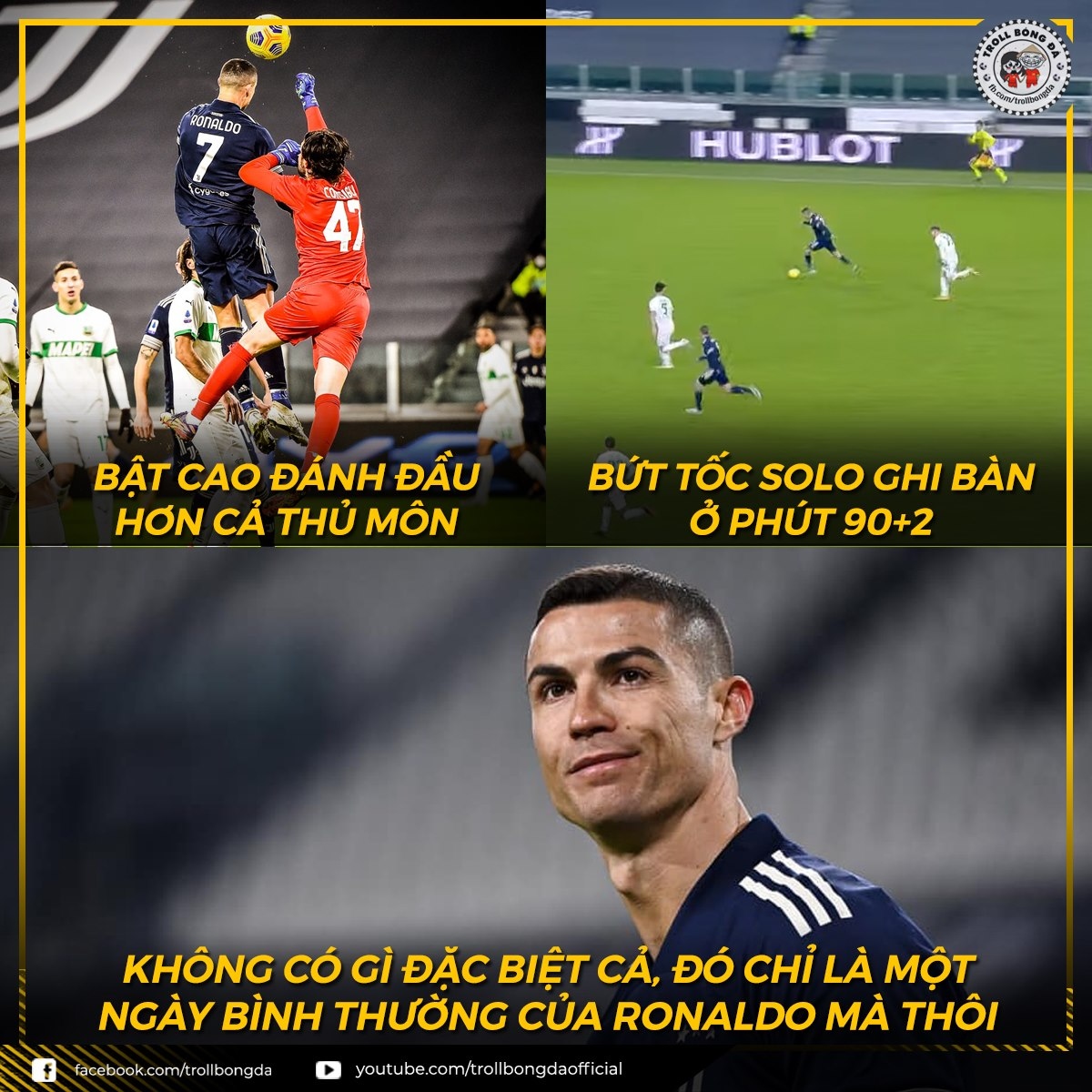 Biếm họa 24h: Không ai cản nổi Ronaldo | VOV.VN