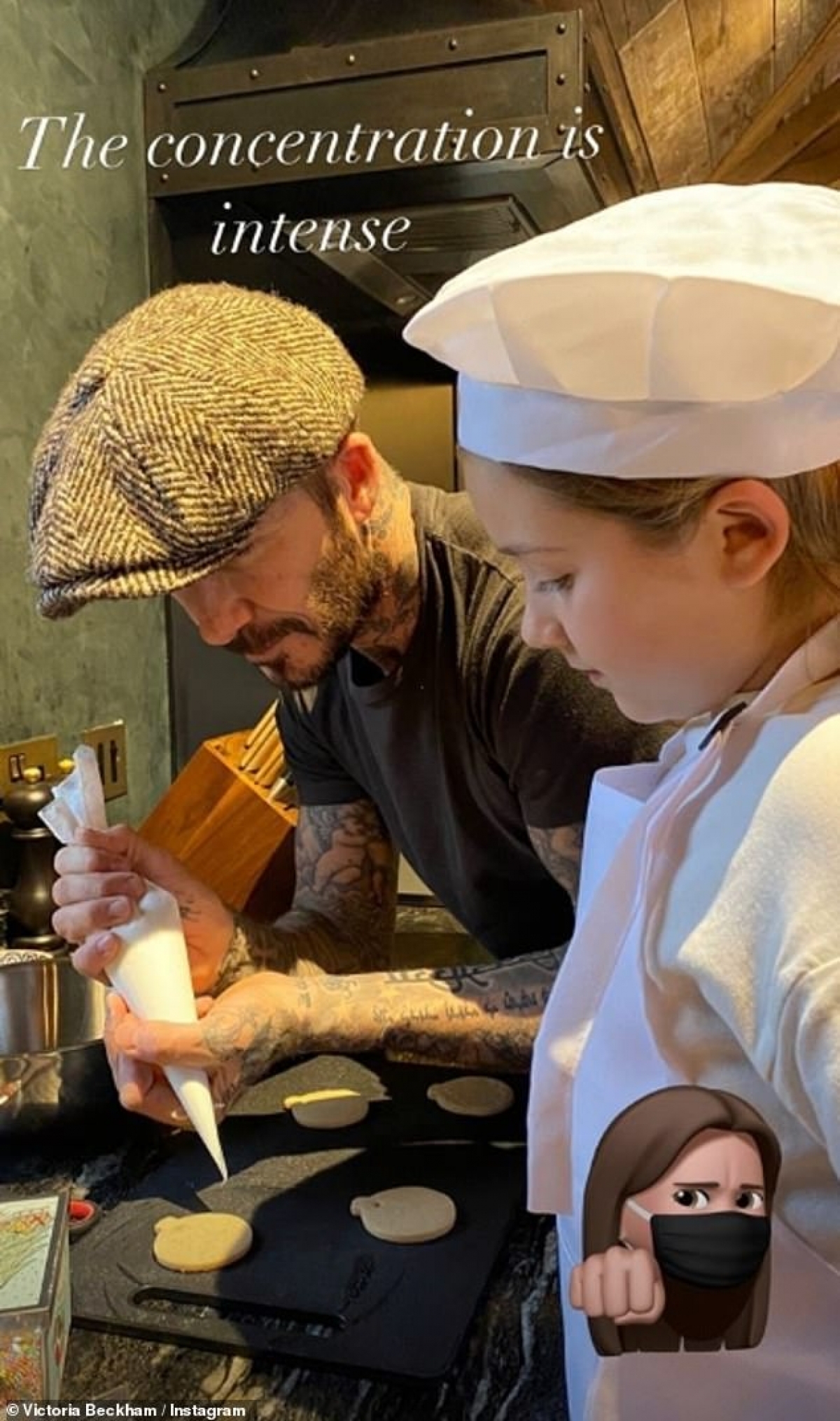 david beckham hao hung khoe tai hoi hoa cua con gai cung hinh anh 2