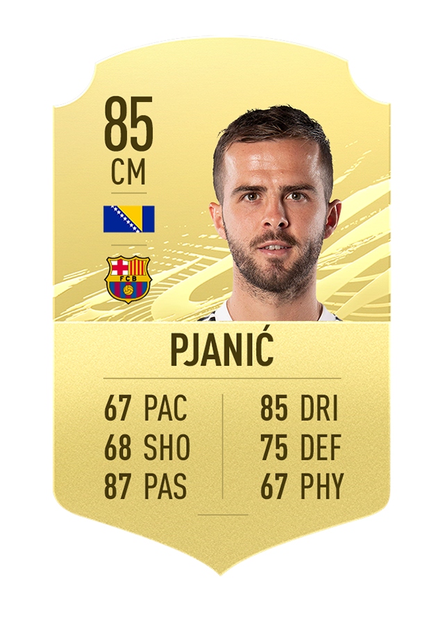 3. Miralem Pjanić - FC Barcelona | Chỉ số sút phạt 92