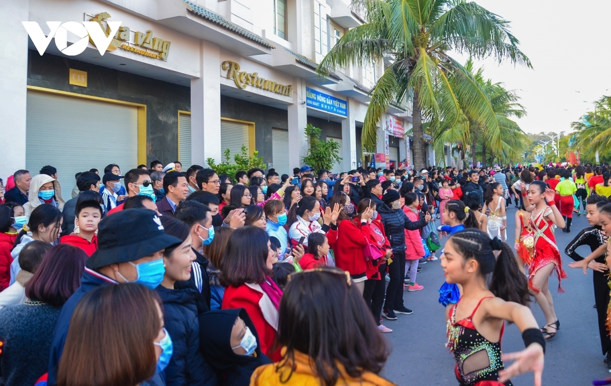 huge crowds gather to enjoy ha long winter carnival picture 11