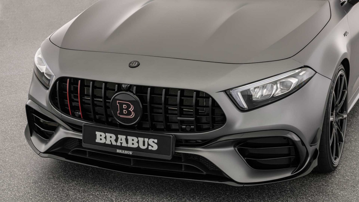 brabus b45 ra mat, chiec hatchback manh 450 ma luc hinh anh 7