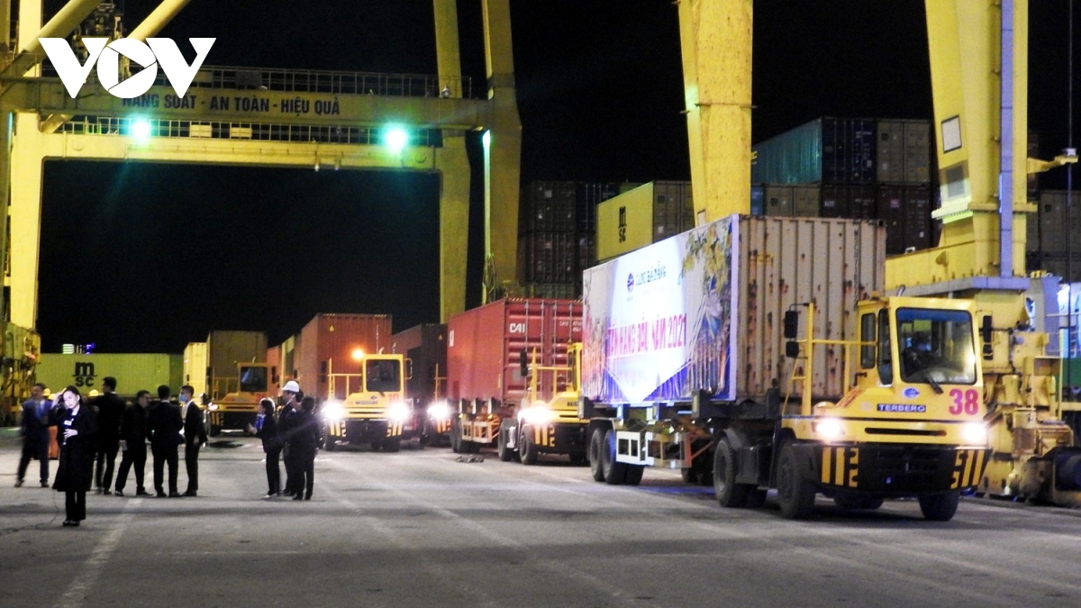 da nang welcomes first tonnes of cargo in new year picture 1