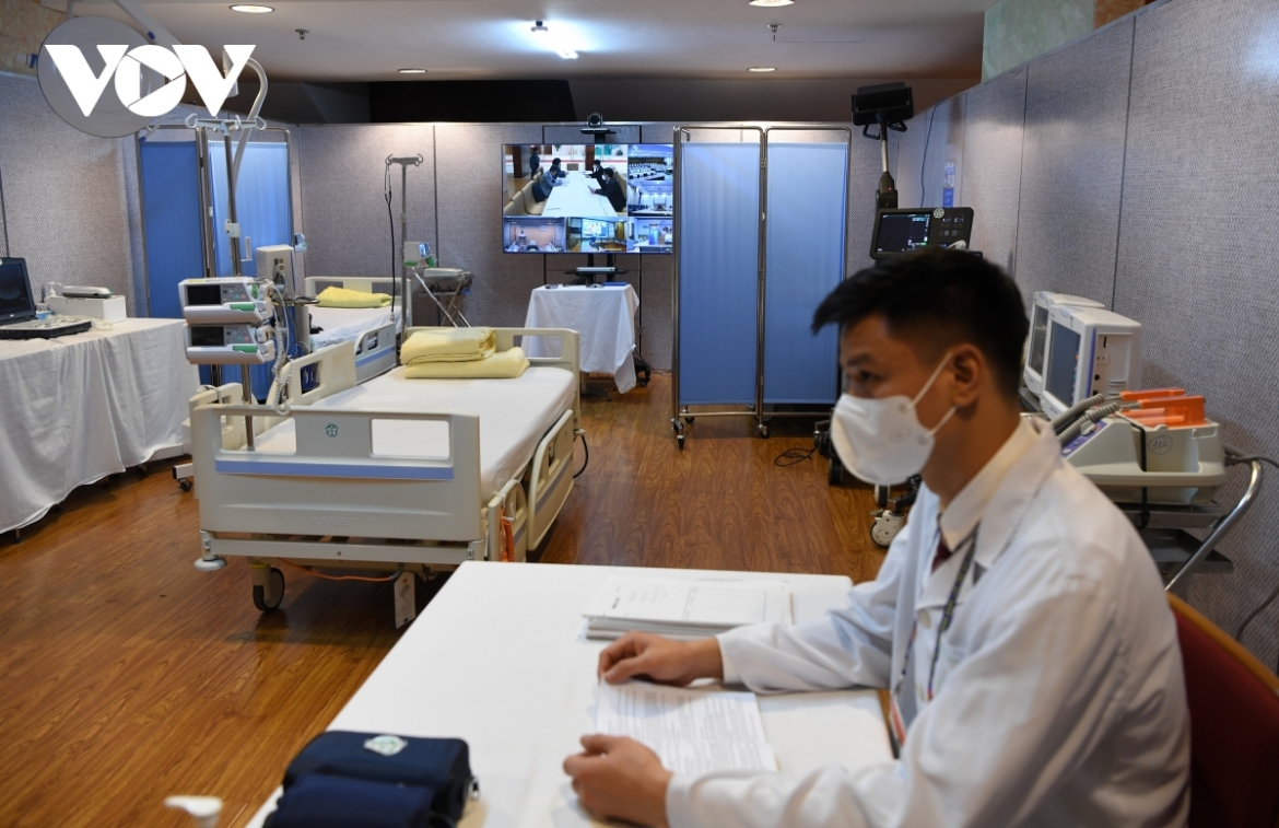 Ứng dụng kết nối Teleheath để chăm sóc sức khỏe đại biểu dự Đại hội XIII của Đảng