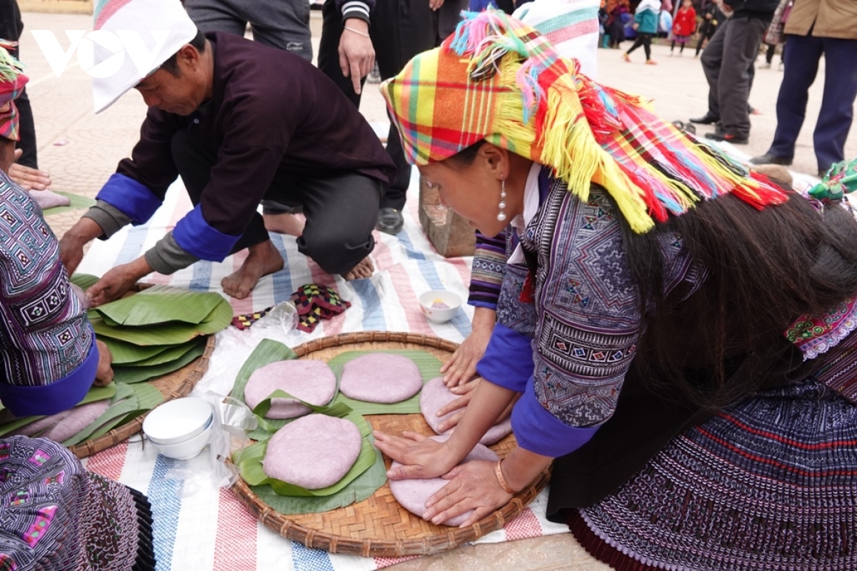 mu cang chai hosts first banh day pounding festival picture 7