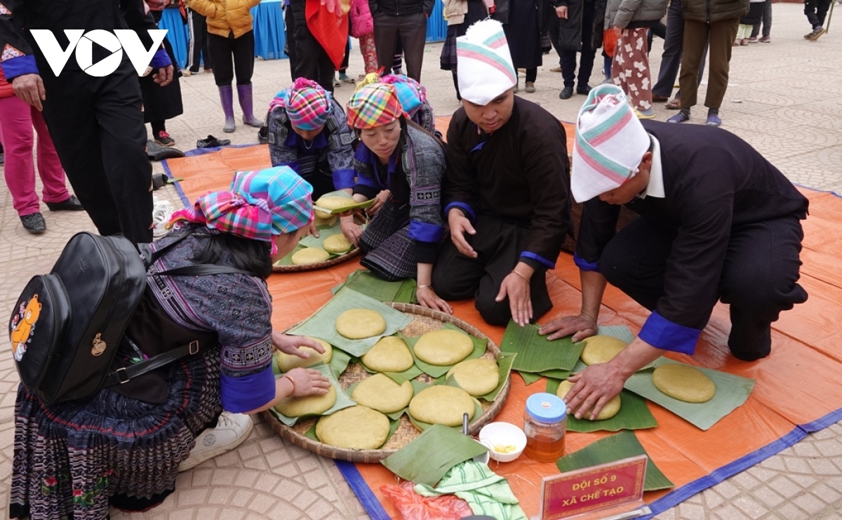 mu cang chai hosts first banh day pounding festival picture 8