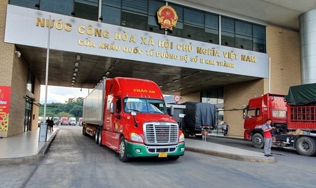 import-export value through lao cai s border gates declines due to covid-19 picture 1