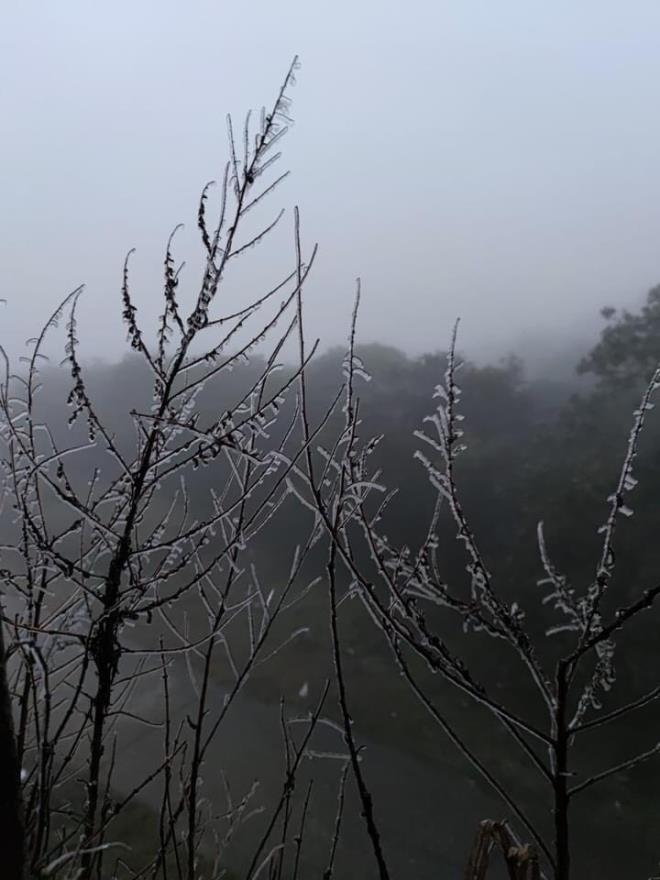 mau son mt peak covered in frost as temperature drops to minus 1 picture 4