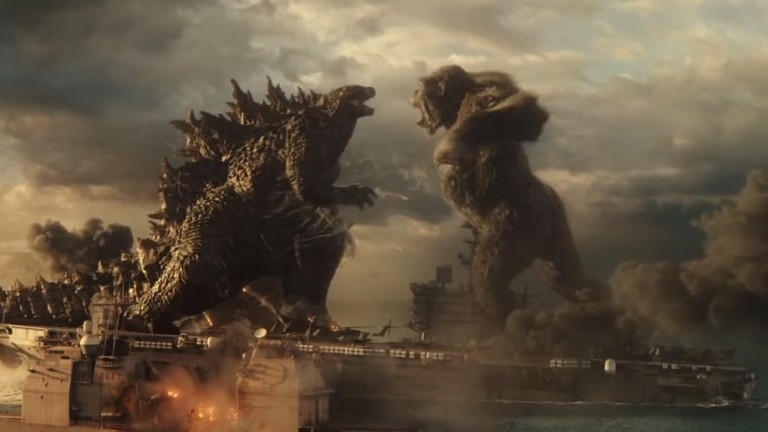 hai sieu quai vat godzilla va kong dai chien trong trailer moi nhat hinh anh 1