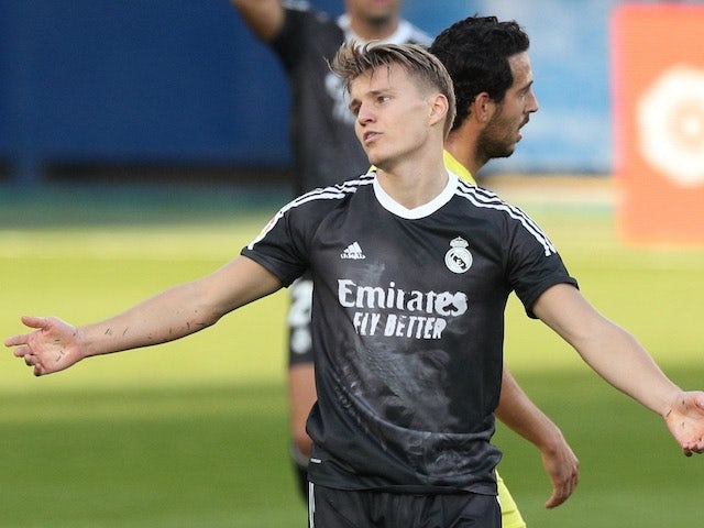 Martin Odegaard không hạnh phúc ở Real Madrid (Ảnh: Reuters).