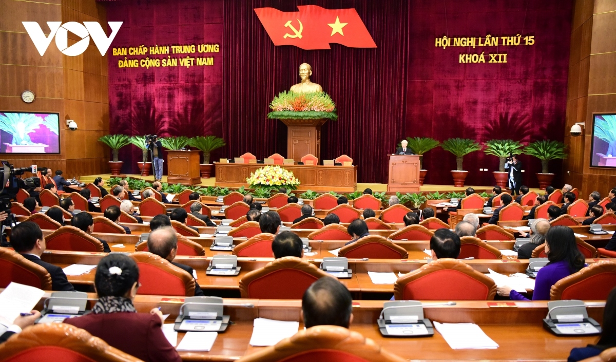 the 12th party central committee ends 15th plenum in hanoi picture 7