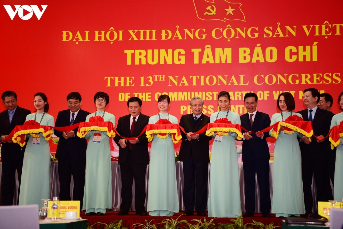 party congress s press centre opens in hanoi picture 1