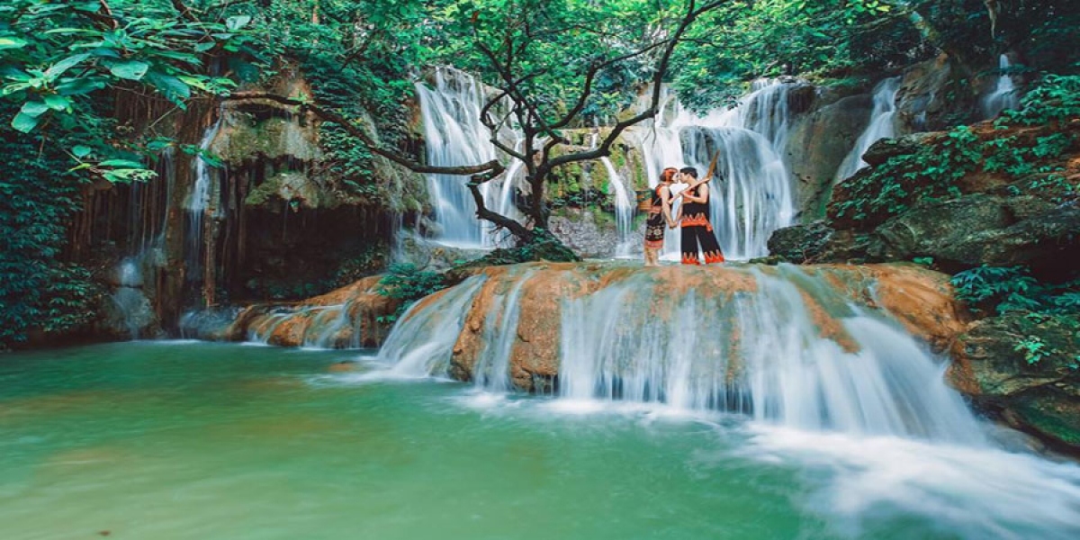 Dai Yem waterfall is associated with a romantic love story.