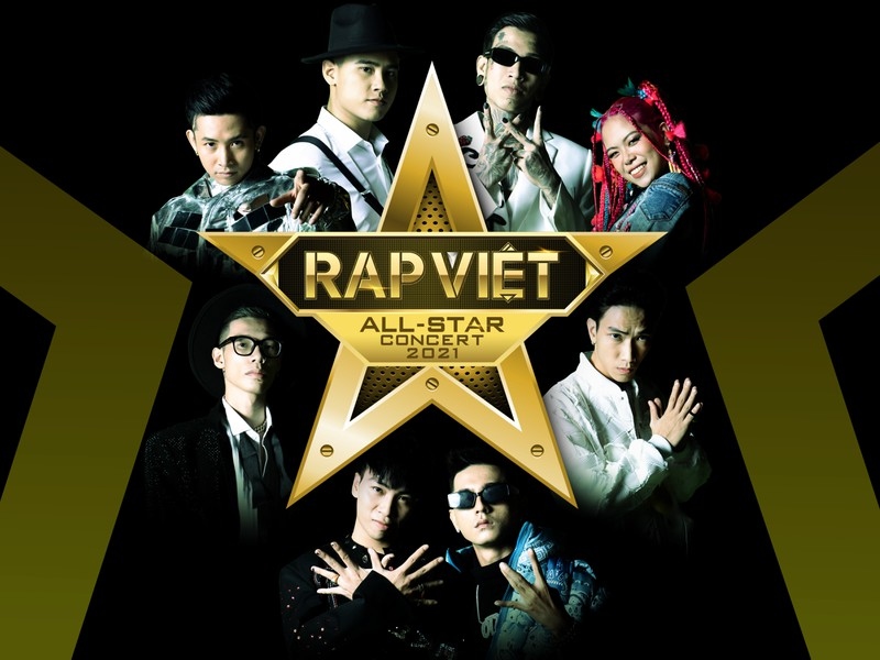 concert rap viet all-star 2021 tam hoan vi dien bien phuc tap cua dich covid-19 hinh anh 2