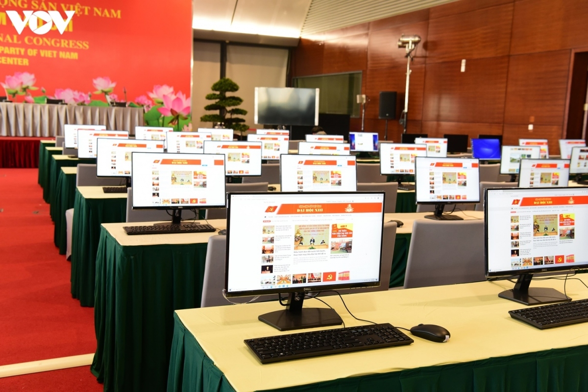 press centre for 13th national party congress ready to open on january 22 picture 1