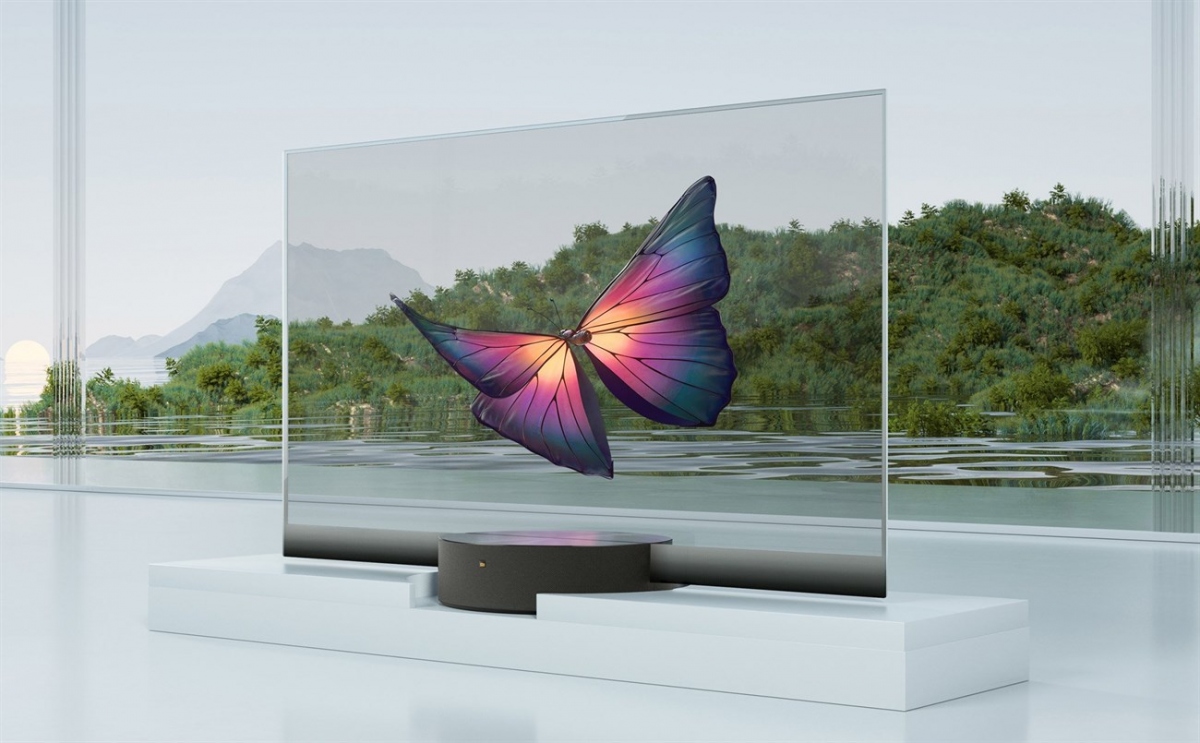 Xiaomi mới trình làng chiếc Mi TV Lux Transparent Edition trong buổi lễ kỷ niệm 10 năm thành lập của hãng.