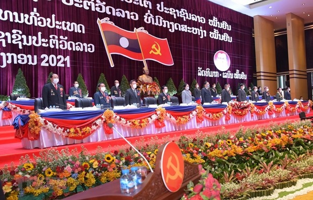 vff leader congratulates laos on 11th party congress picture 1