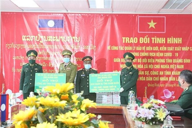 vietnamese, lao provinces enhance ties in border defence, covid-19 fight picture 1