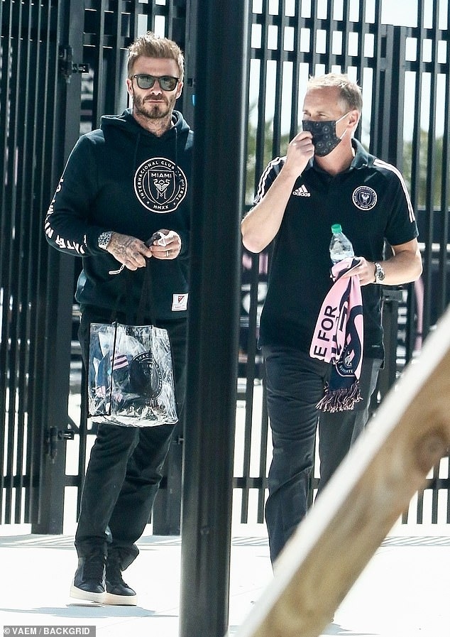 david beckham dien do cuc ngau ben con trai romeo hinh anh 5