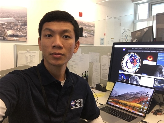 Lê Ngọc Trẫm là một trong số ít người Việt Nam đang làm việc tại NASA. (Ảnh: Nhân vật cung cấp)