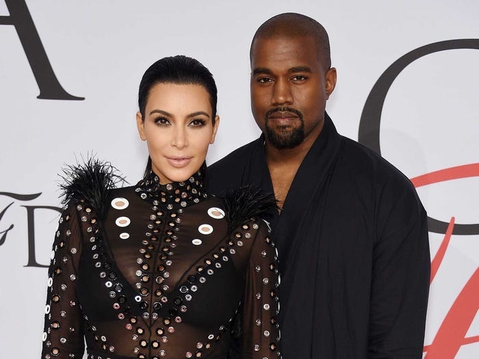 Lịch sử chuyện tình đình đám của Kanye West và Kim Kardashian