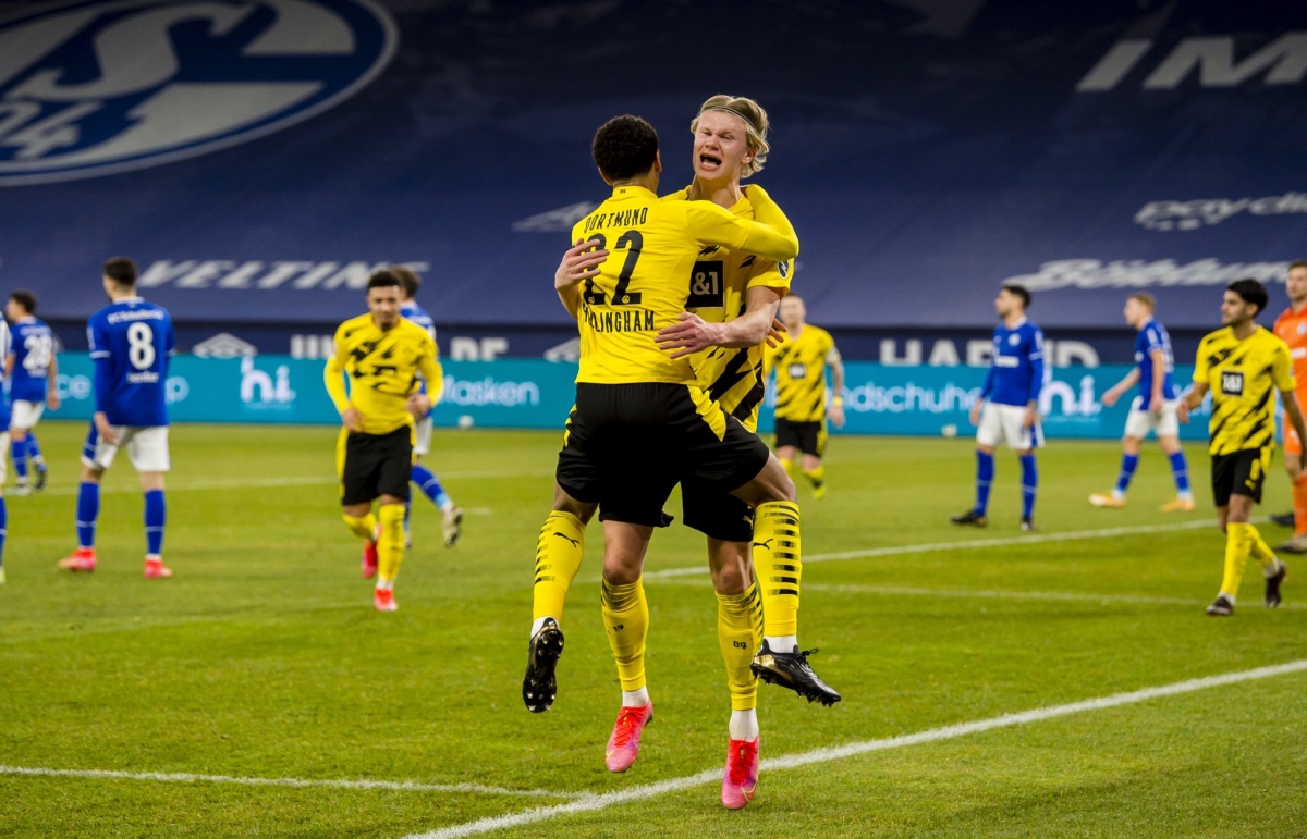 haaland, sancho cung nhau di vao lich su bundesliga hinh anh 6