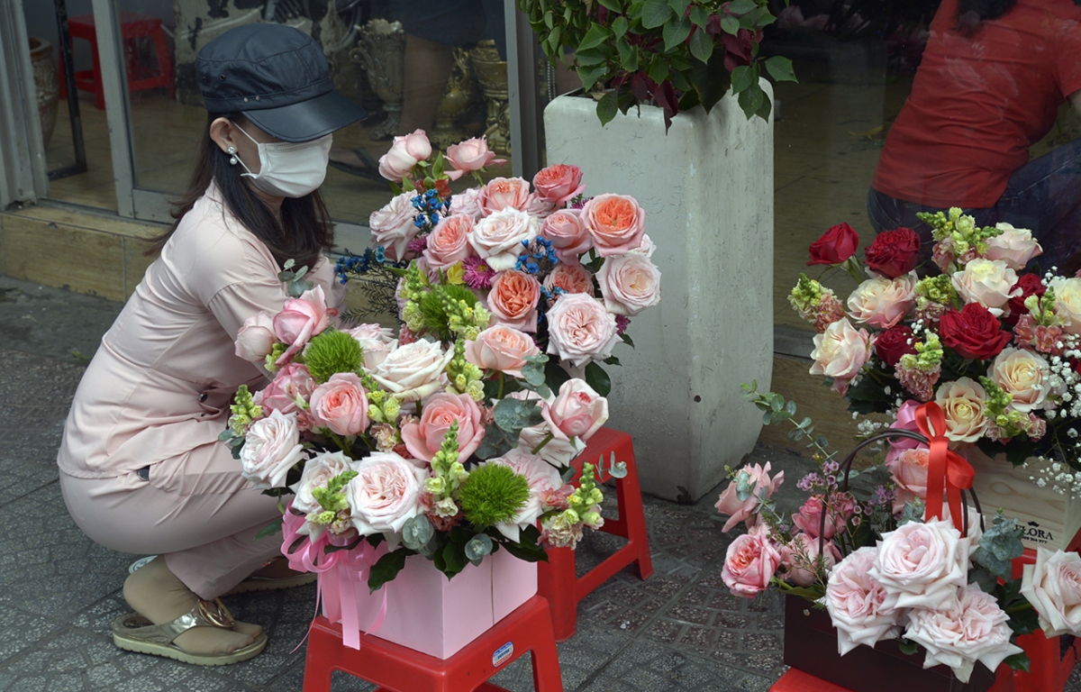 TP.HCM: Nhiều cửa hàng hoa đóng cửa dịp Valentine