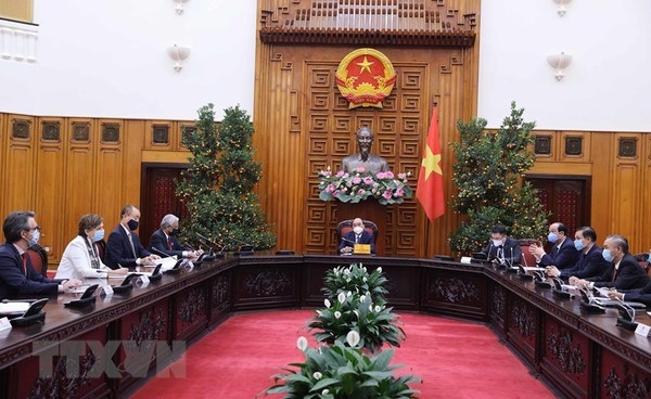 pm hosts heads of un agencies in vietnam picture 1