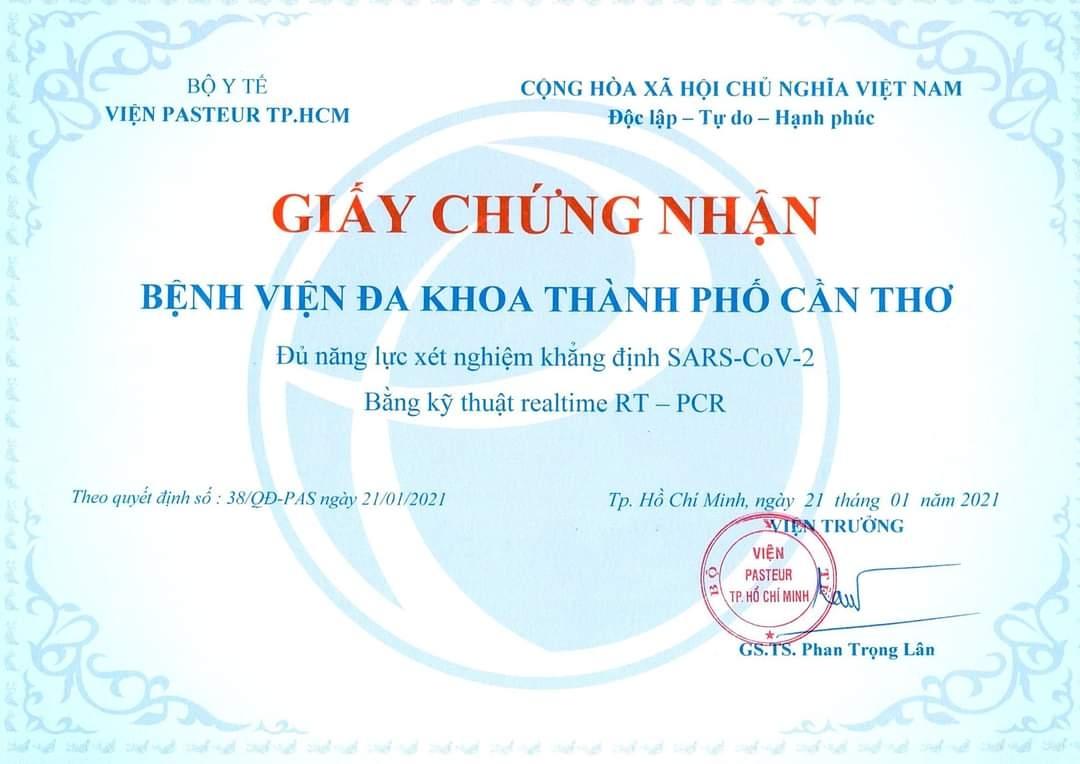 them 2 don vi o can tho duoc cong nhan du nang luc xet nghiem covid-19 hinh anh 1