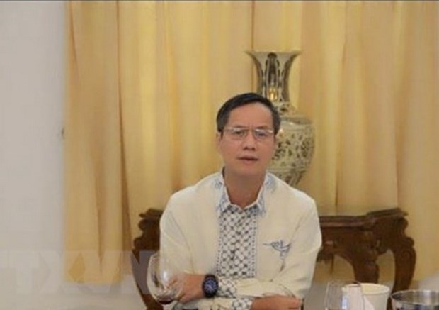 vietnamese ambassador delivers online tet greetings to detained fishermen in indonesia picture 1